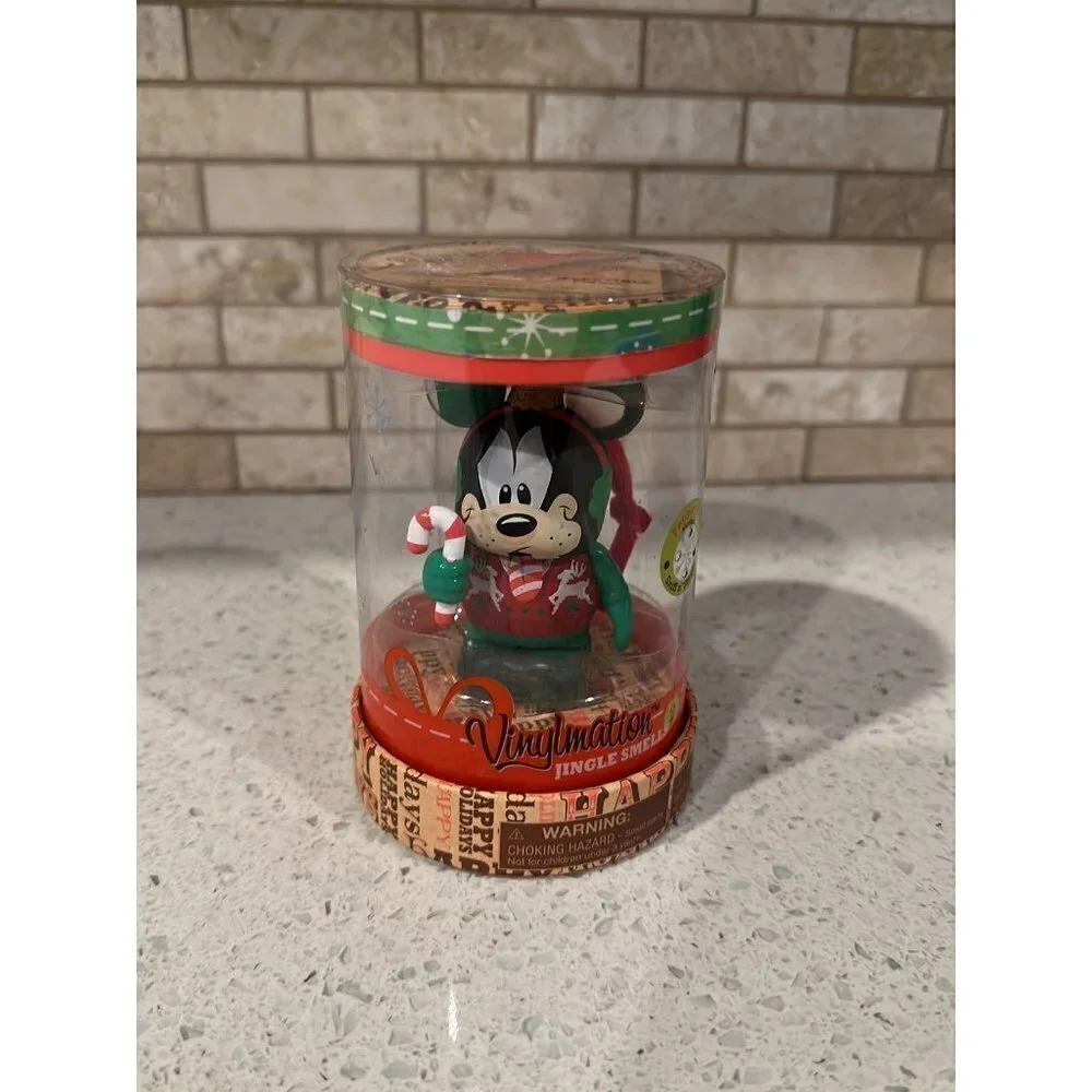 Disney Parks Jingle Smells‎ 2 Goofy Peppermint Scented Vinylmation brand new  bo